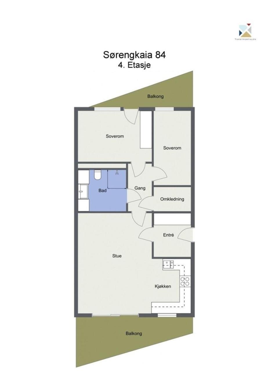 Seaside Apt - 2 Sunny Balconies - Modern - 6 Pax Oslo Dış mekan fotoğraf