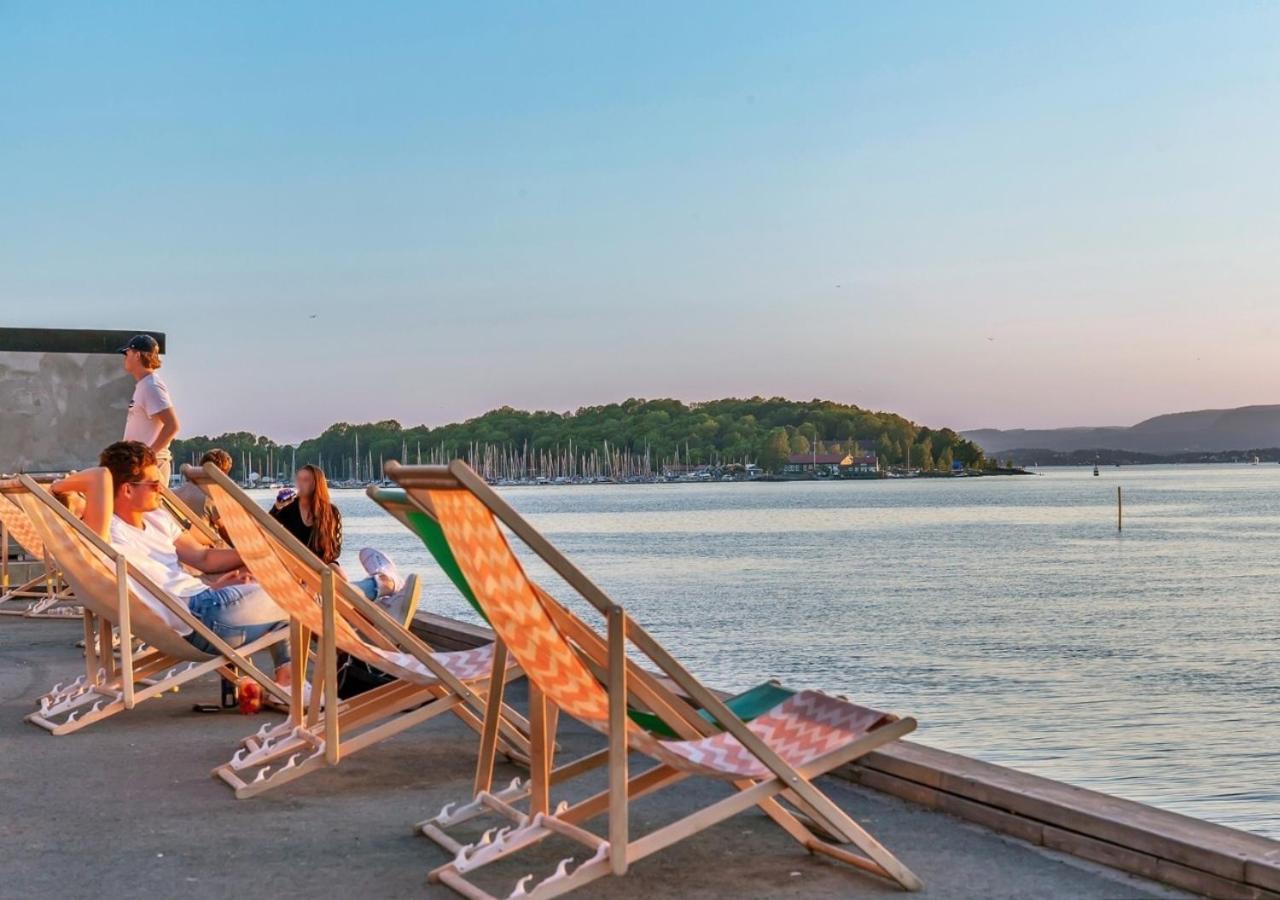 Seaside Apt - 2 Sunny Balconies - Modern - 6 Pax Oslo Dış mekan fotoğraf
